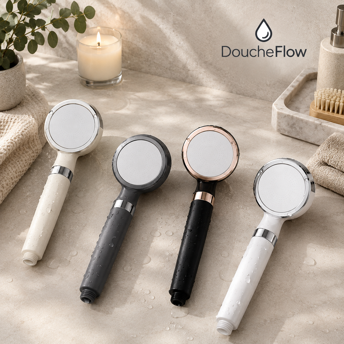 pommeau de douche filtrant DoucheFlow