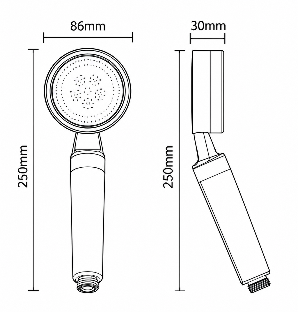 pommeau de douche filtrant DoucheFlow